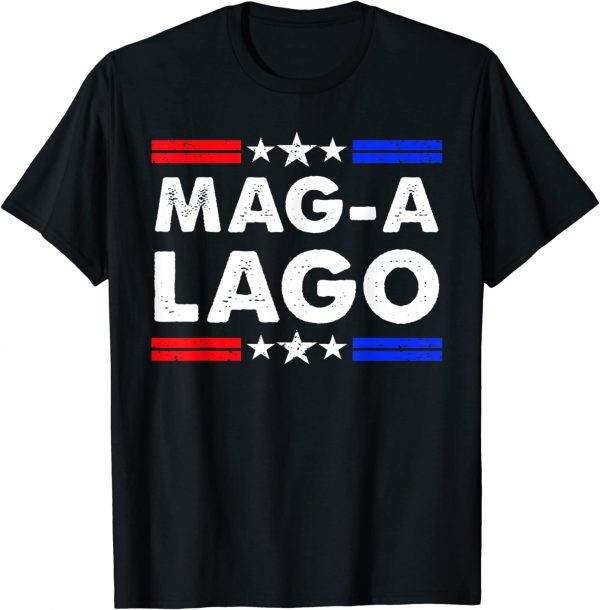 Maga Largo Mar-a-Lago United State flag Tee Shirts