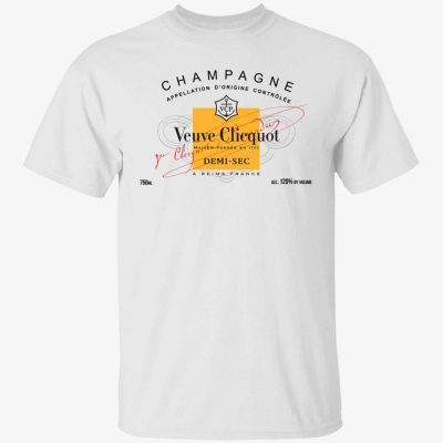 2022 Champagne appellation d’origine controlee veuve clicquot shirt