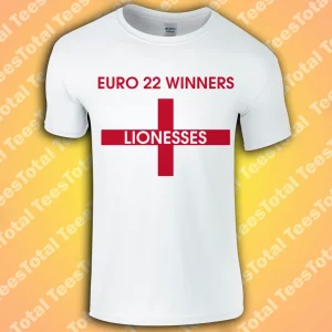 UEFA Women's EURO England 2022 WINNERS Gift T-Shirts