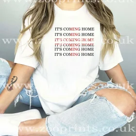 Its Coming Home England Lionesses T-Shirts