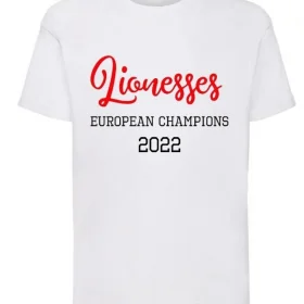 England Lionesses, Euro Champions 2022 T-Shirt