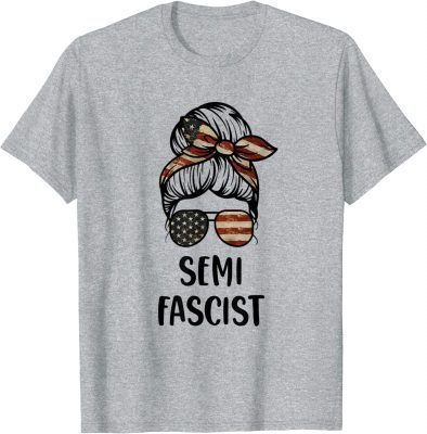 Official Semi-Fascist Funny Political Humor Biden Quotes T-Shirt