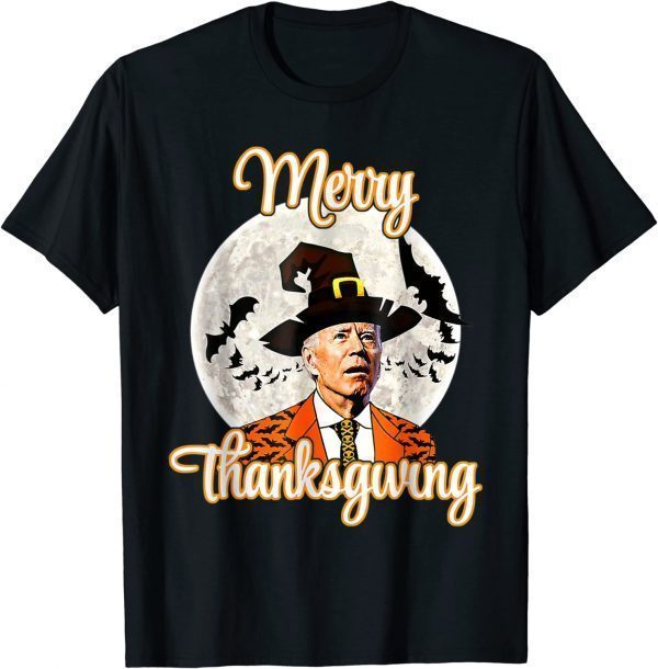 Funny Joe Biden Thanksgiving For Funny Halloween T-Shirt