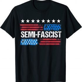Joe Biden Semi-Fascist Funny Political Humor T-Shirt