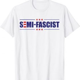Biden Quotes Semi-Fascist Funny Political USA FLAG T-Shirt