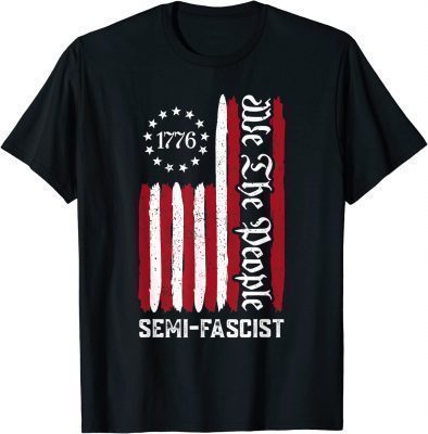 Semi-Fascist Funny Political Humor Biden Quotes Official T-Shirt