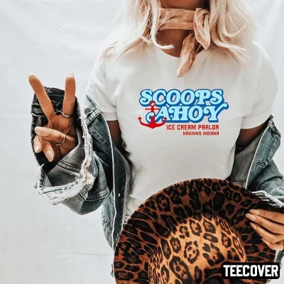 Scoops Ahoy Ice Cream Parlor Classic Shirts