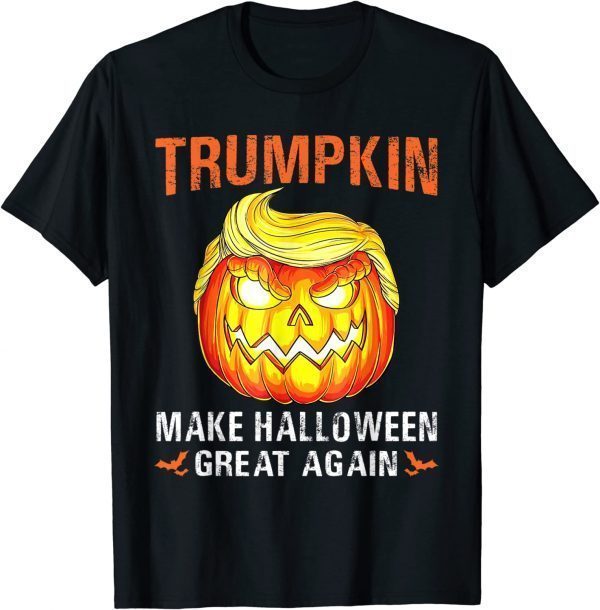 Trumpkin Make Halloween Great Again Pumpkin Halloween T-Shirt