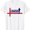 2022 Support The England women Football Soccer Lionesses T-Shirt