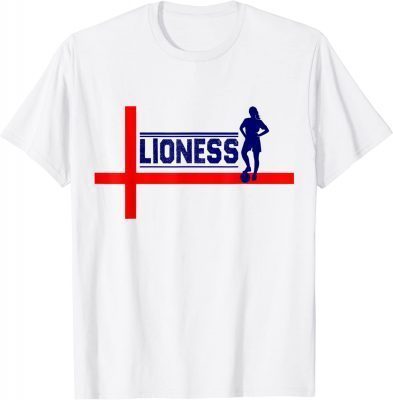 2022 Support The England women Football Soccer Lionesses T-Shirt