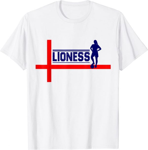 2022 Support The England women Football Soccer Lionesses T-Shirt