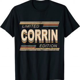 Funny CORRIN Gift Name Funny Retro Vintage Birthday & Christmas T-Shirt