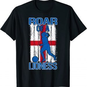 Support Women Football Soccer Lioness 2022 Merchandise Funny T-Shirt