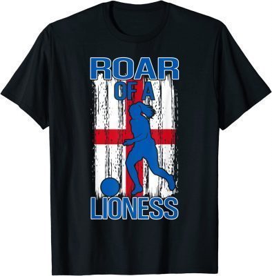 Support Women Football Soccer Lioness 2022 Merchandise Funny T-Shirt