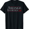 Assange Snowden 24 Gift T-Shirt