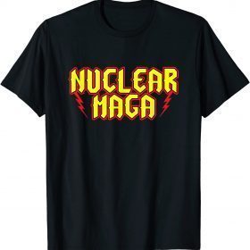 Official Nuclear MAGA as a Band Logo T-Shirt