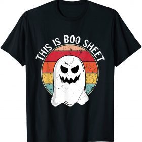 2022 This Is Boo Sheet Happy Halloween T-Shirt