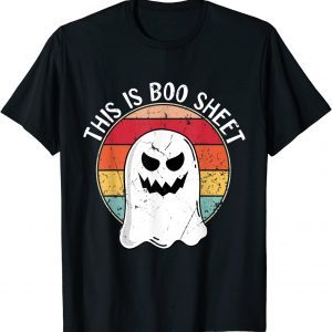 2022 This Is Boo Sheet Happy Halloween T-Shirt