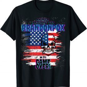 America watch out for Brandon Pox a Funny Anti Biden 2022 T-Shirt