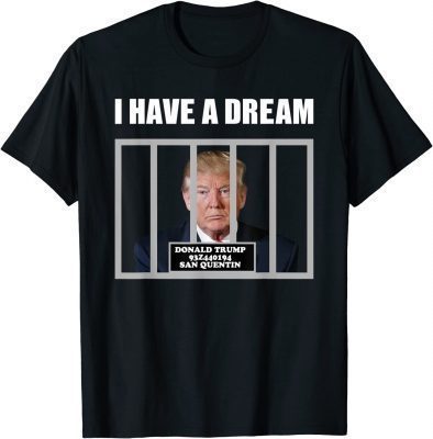 I Have A Dream Trump In Prison Fbi Raids Trump s Mansion Vintage T-Shirt