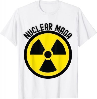 Nuclear MAGA Funny Trump Raid Meme Radioactive Symbol 2024 Shirts