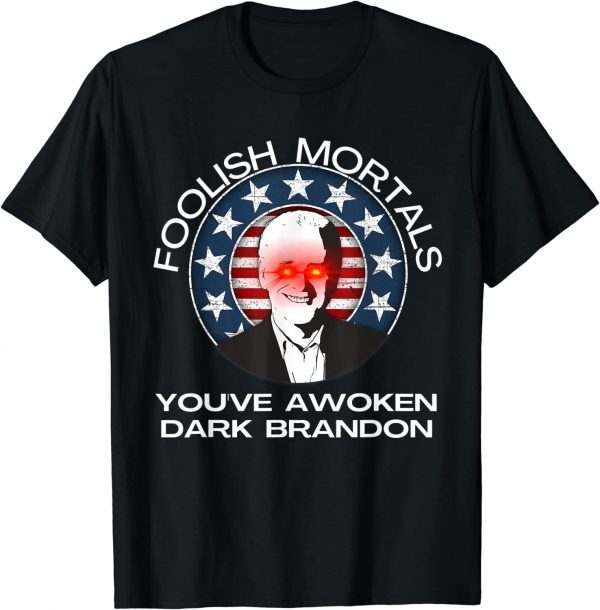 Dark Brandon Rising Saving America Funny Liberal Pro Biden Vintage T-Shirt