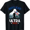 Pro Trump Nuclear Ultra Maga Bigfoot American Flag Tee Shirt