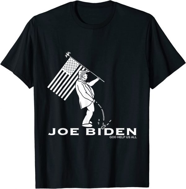 Biden God Help Us All Support Trump T-Shirt