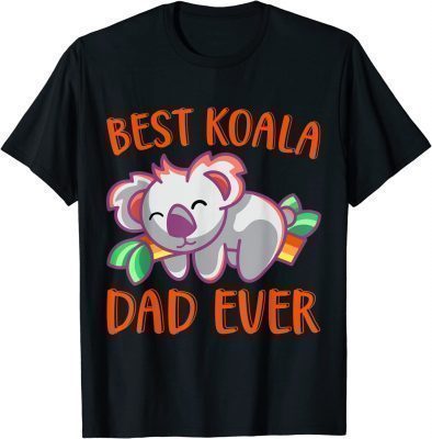Mens Best Koala Ever Daddy Koala Bear Animal Lover Dad Classic T-Shirt