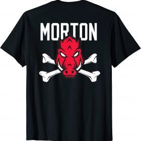 Roll Hogs Morton High Football Potters Crossbones Pig Official T-Shirt