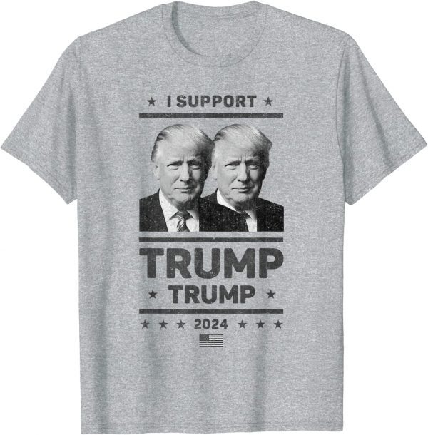 Vintage I Support Trump 2024 T-Shirt