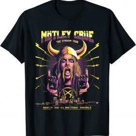 Motley Crue, The Stadium Tour Minneapolis Unisex T-Shirt
