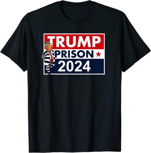 TRUMP FOR JAIL 2024 Anti Trump Political Gift T-Shirt