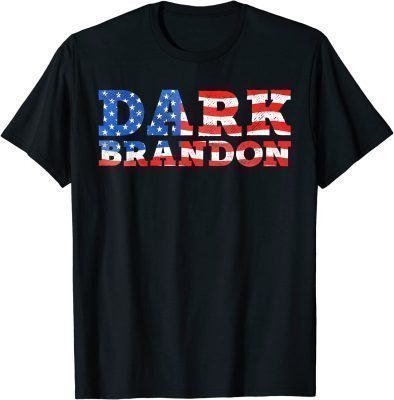 T-Shirt Dark Brandon Biden Usa Flag