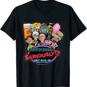 Jeff Dunham West Allis, WI (2022) Funny T-Shirt