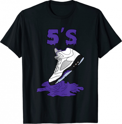 5 Retro Concord Tee Shoes Dripping Loser Lover Concord 5s T-Shirt