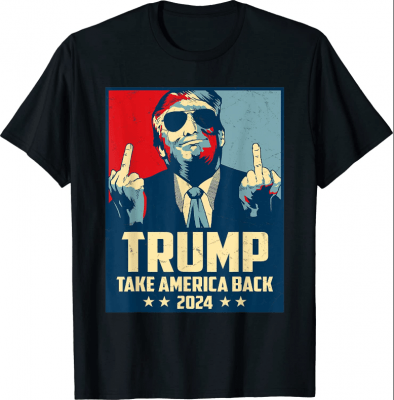 Trump 2024 flag take America back T-Shirt