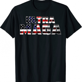 Ultra Maga Donald Trump Joe Biden Republican America T-Shirt