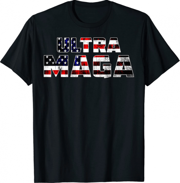 Ultra Maga Donald Trump Joe Biden Republican America T-Shirt