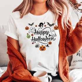 Happy Halloween Witches Funny Shirt