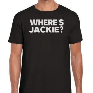 Jackie Are You Here? Wheres Jackie Shirt? Lets go brandon, Anti Biden T-Shirt