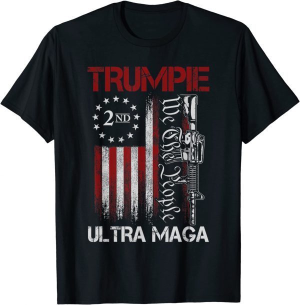 Trumpie Anti Biden Rally Wear US Flag 2023 T-Shirt