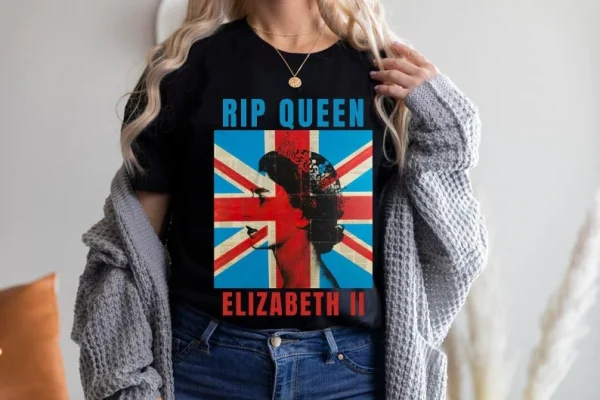 RIP Queen Elizabeth, Rest In Peace Elizabeth II, RIP Majesty The Queen T-Shirt