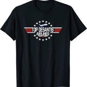 Top DeSantis Airlines Funny Cool 80s 1980s Classic T-Shirt