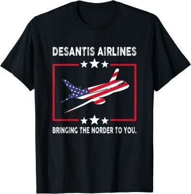 DeSantis Airlines Funny Political Meme Ron DeSantis Classic T-Shirt