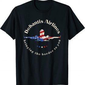 DeSantis Airlines Political Meme Ron DeSantis T-Shirt