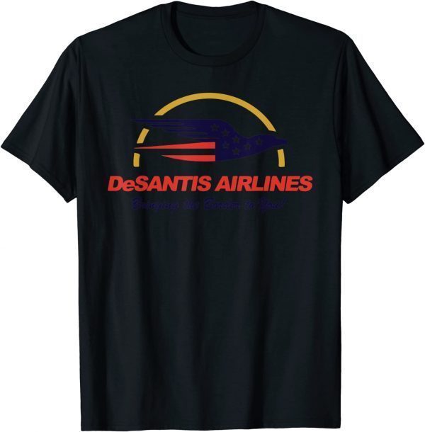 Top DeSantis Airlines Vintage T-Shirt