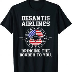 Top DeSantis Airlines Retro T-Shirt