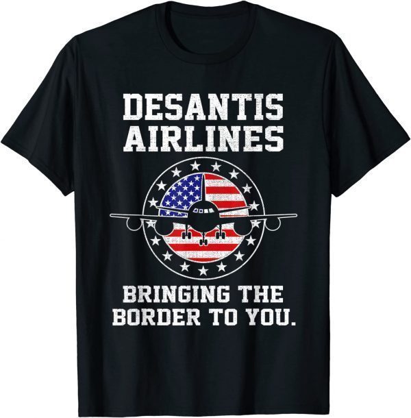 Top DeSantis Airlines Retro T-Shirt