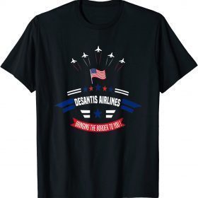 DeSantis Airlines Funny Political Meme Ron DeSantis 2022 T-Shirt